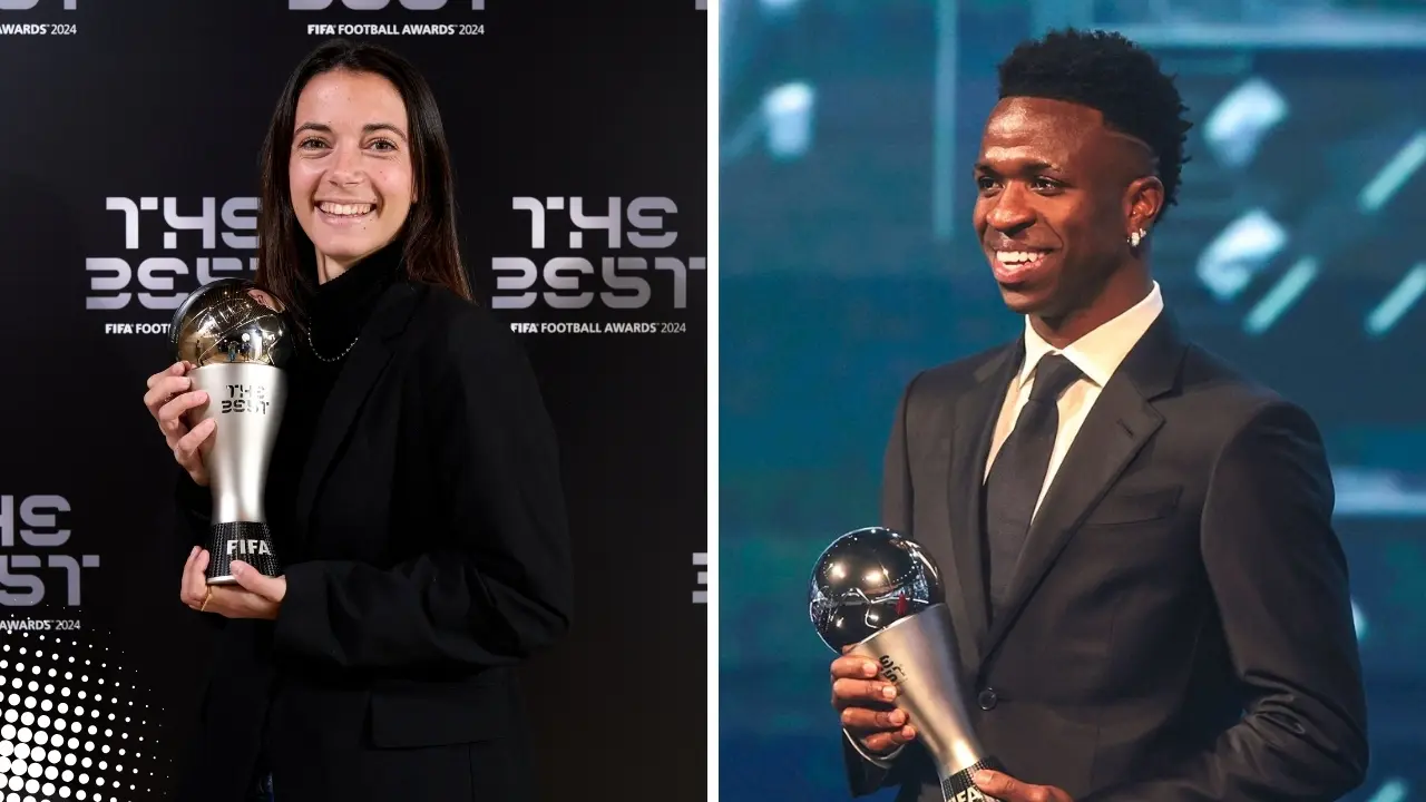 Vinicius Júnior and Aitana Bonmati Crowned FIFA’s Best Players