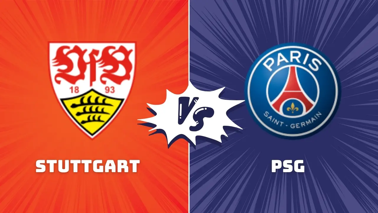 Stuttgart vs PSG Champions League Match